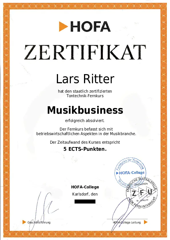 Musikbusiness